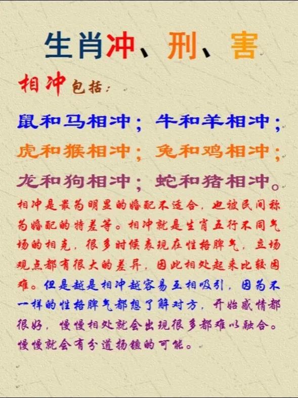 属兔与什么生肖相冲相克，属兔与什么生肖相冲相克相刑