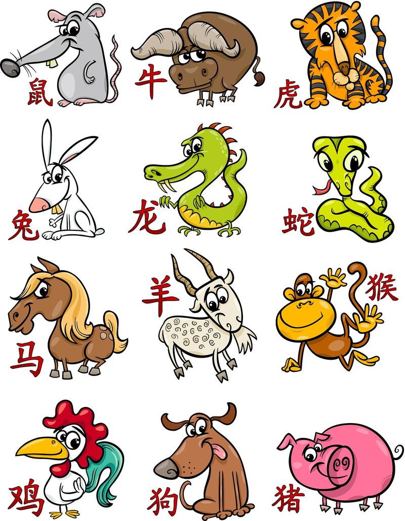 今期生肖有精神打，十二生肖有精神的动物