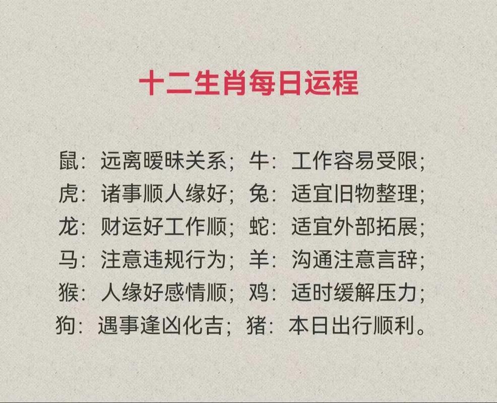 包含“在外出门小心好”是代表哪个生肖的词条