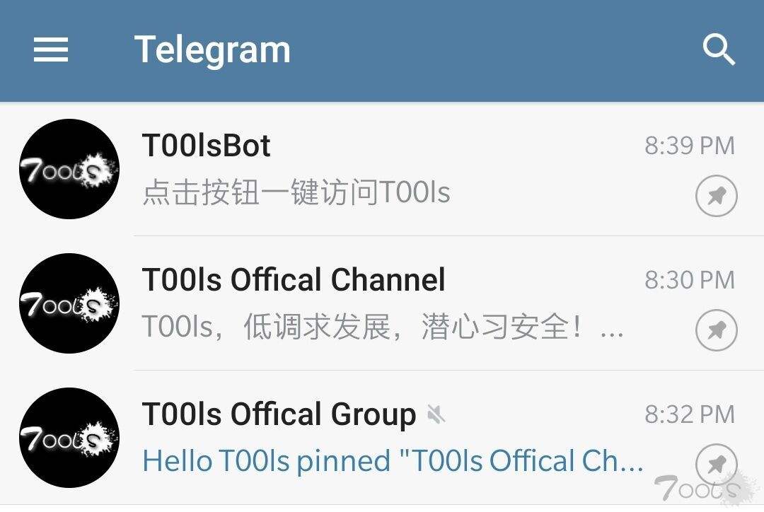 Telegram这个频道不能显示的简单介绍