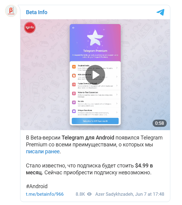 [Telegram会员]telegram会员代充
