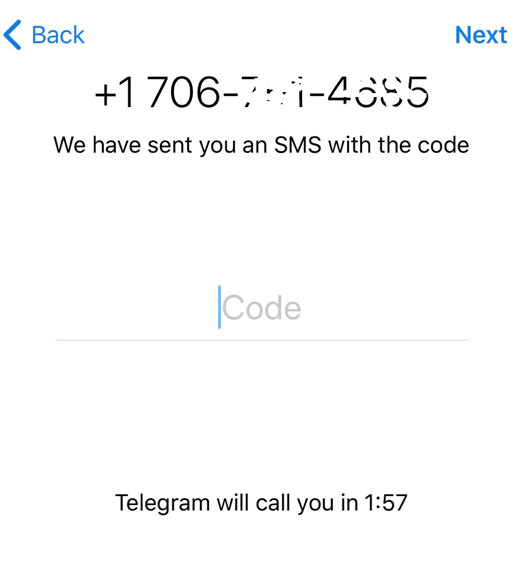 包含Telegram填写手机号无法进入的词条