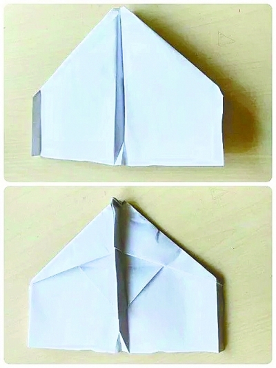 [纸飞君滞空飞机]长滞空回旋纸飞机