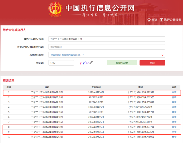 中国执行信息公开网-中国执行信息公开网官网入口查询