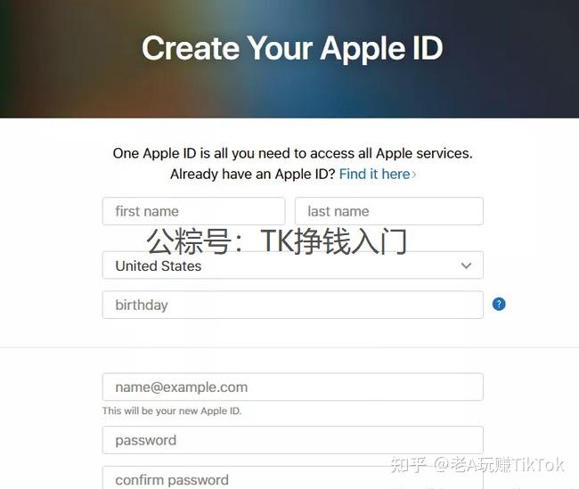 创建appleID-创建appleid无法创建账户