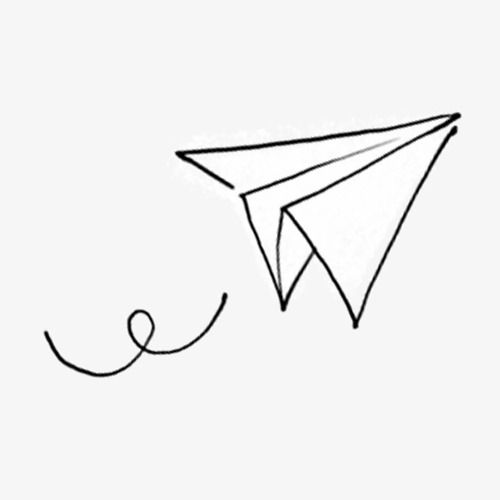 纸飞机简笔画-纸飞机简笔画怎么画