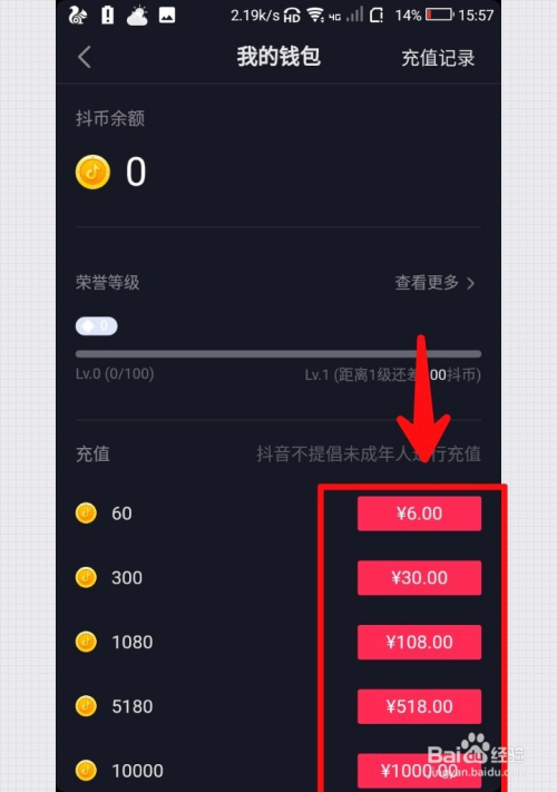 抖音钱包买抖币-抖音钱包抖币怎么用
