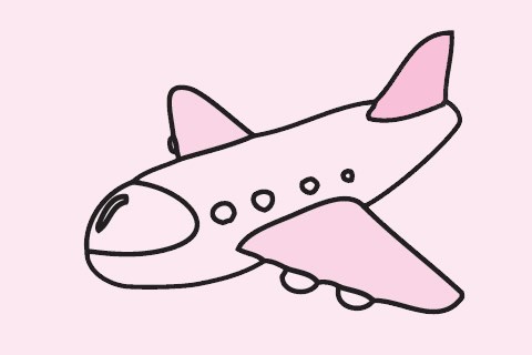 飞机简笔画-飞机简笔画大全