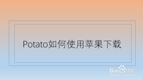 苹果手机怎么下载patato-potatochat苹果手机版