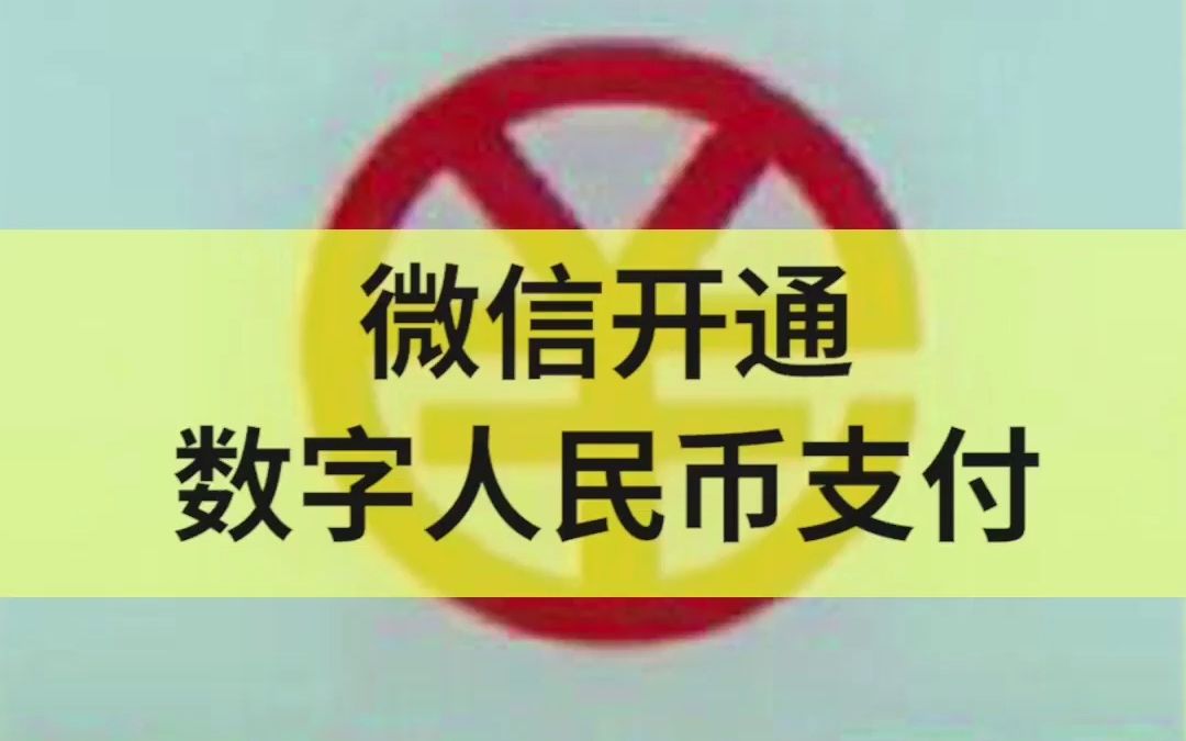 数字人民币开通之后有什么后果的简单介绍