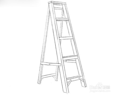 简笔画梯子的画法视频，简笔画梯子的画法视频教程