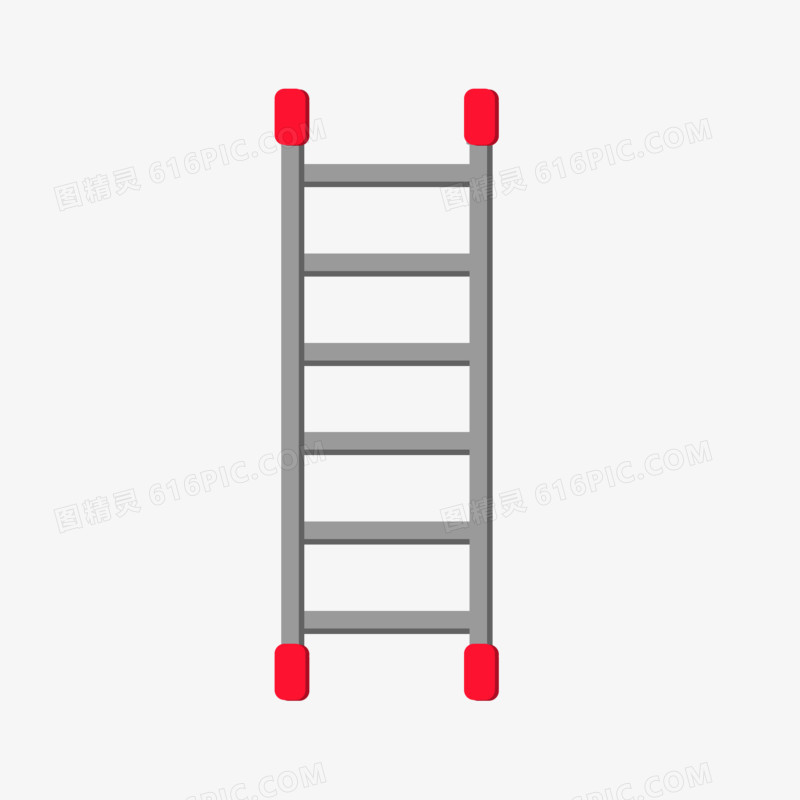 梯子卡通画，梯子卡通图片