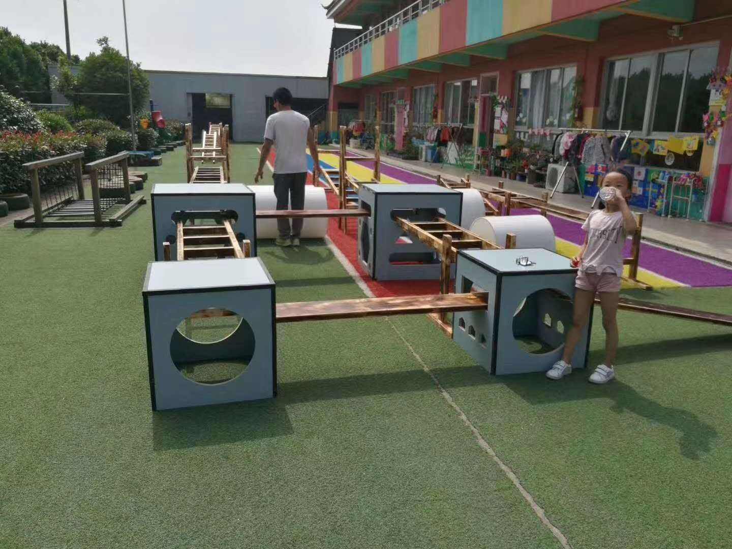 安吉梯子图片，安吉梯指导要点