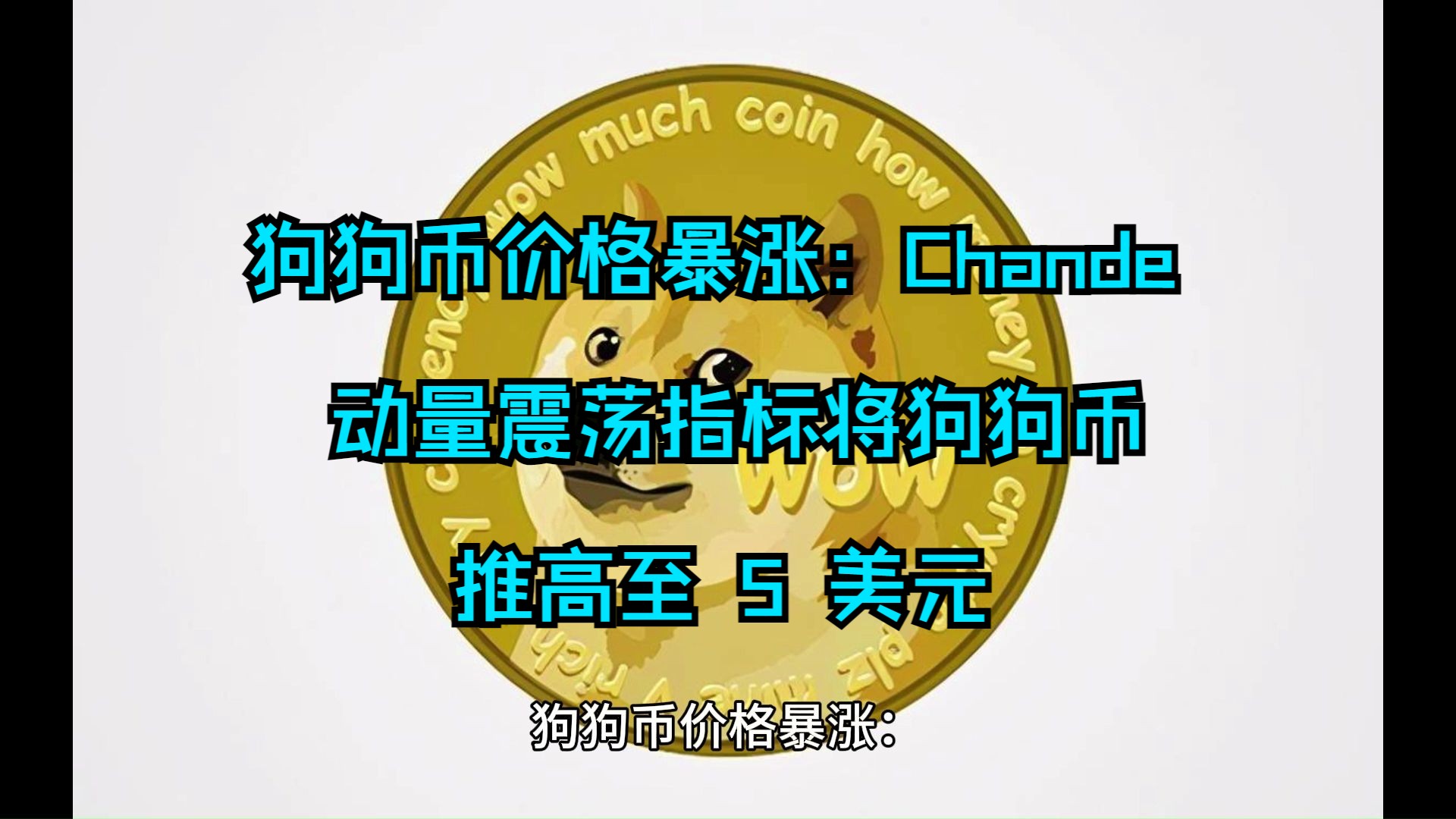 狗狗币美金价格，狗狗币最新美金价格