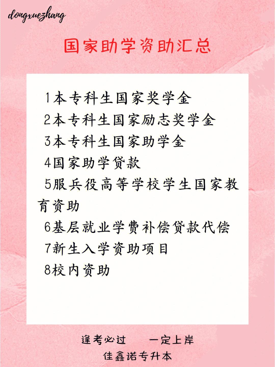 包含国家奖助学金实行什么制度的词条